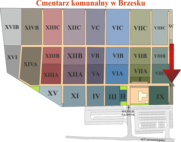Brak mapy sektorowej