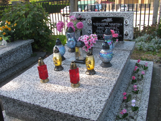 Grób Stanisława Martyka