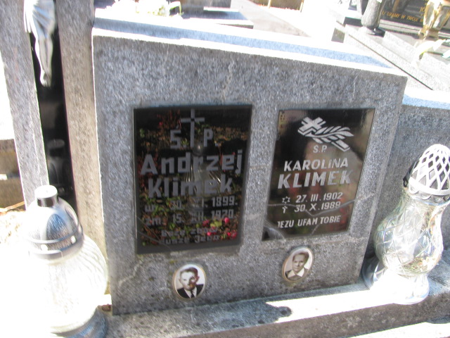 Andrzej Klimek 1899 Brzesko - Grobonet - Wyszukiwarka osób pochowanych