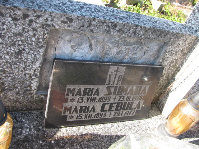Maria Cebula 1893 Brzesko - Grobonet - Wyszukiwarka osób pochowanych