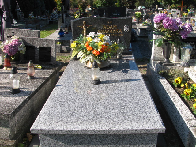 Grób Adam Wawryka