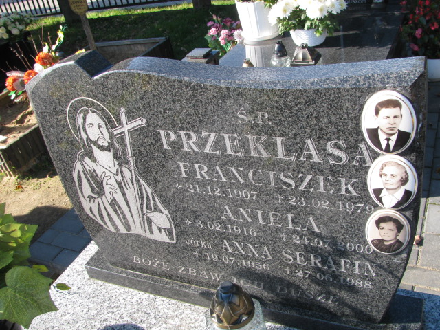 Franciszek Przeklasa 1907 Brzesko - Grobonet - Wyszukiwarka osób pochowanych