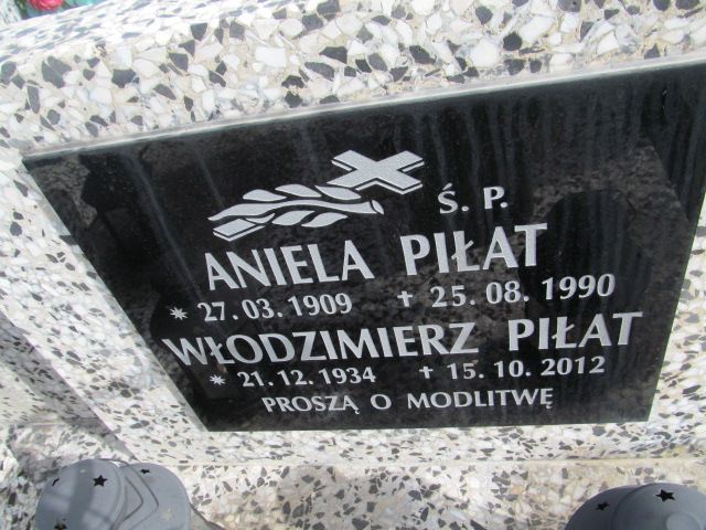 Włodzimierz Piłat 1934 Brzesko - Grobonet - Wyszukiwarka osób pochowanych