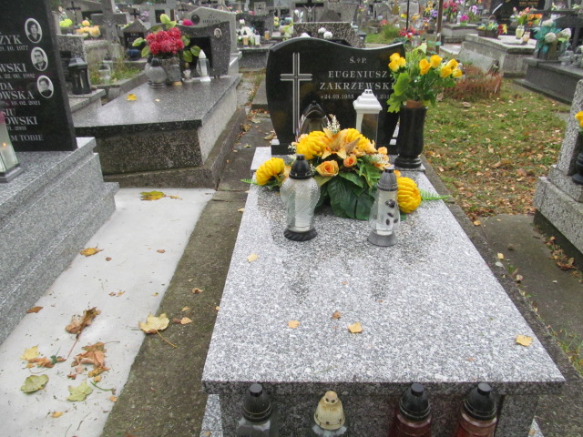 Grób Eugeniusz Zakrzewski