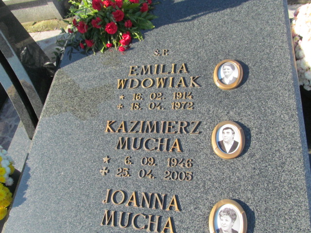 Joanna Mucha 1950 Brzesko - Grobonet - Wyszukiwarka osób pochowanych