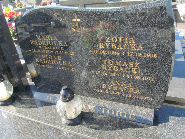 Tomasz Rybacki 1891 Brzesko - Grobonet - Wyszukiwarka osób pochowanych