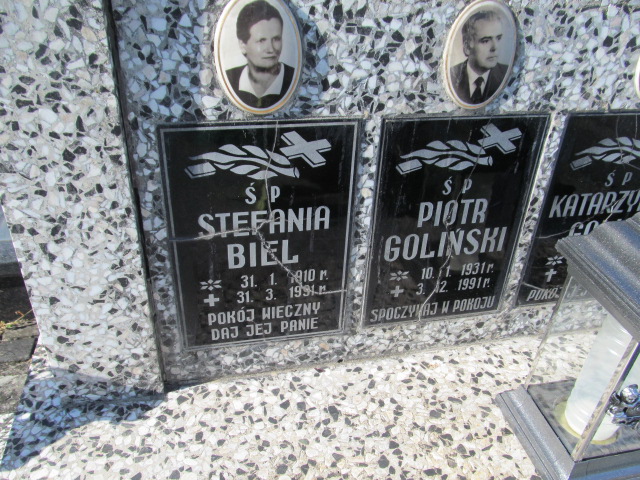 Piotr Goliński 1931 Brzesko - Grobonet - Wyszukiwarka osób pochowanych