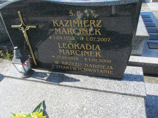 Kazimierz Marcinek 1922 Brzesko - Grobonet - Wyszukiwarka osób pochowanych