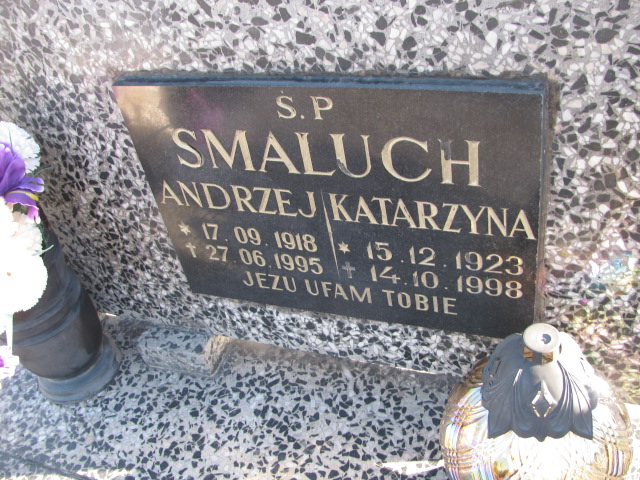 Katarzyna Smaluch 1923 Brzesko - Grobonet - Wyszukiwarka osób pochowanych