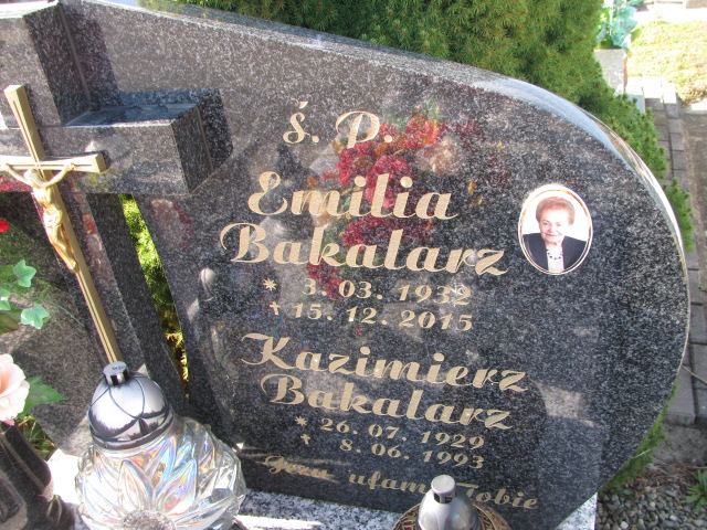 Emilia Bakalarz 1932 Brzesko - Grobonet - Wyszukiwarka osób pochowanych