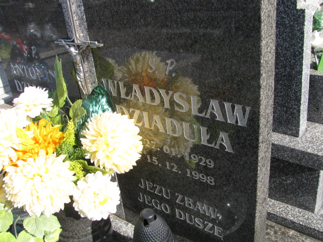 Władysław Dziaduła 1929 Brzesko - Grobonet - Wyszukiwarka osób pochowanych
