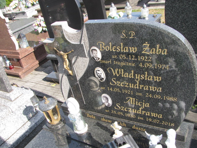 Bolesław Żaba 1922 Brzesko - Grobonet - Wyszukiwarka osób pochowanych