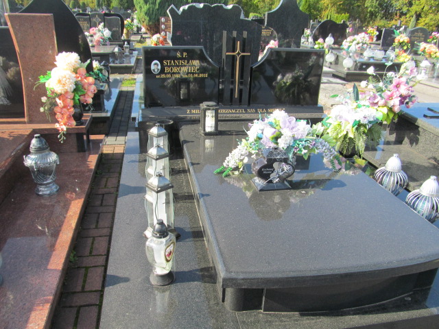 Grób Stanisław Borowiec
