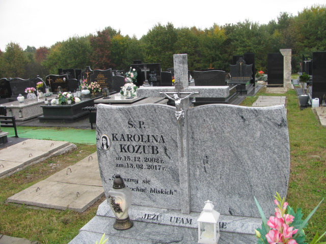 Karolina Kozub 2002 Brzesko - Grobonet - Wyszukiwarka osób pochowanych