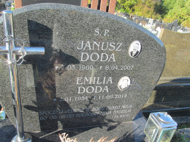 Janusz Doda 1960 Brzesko - Grobonet - Wyszukiwarka osób pochowanych